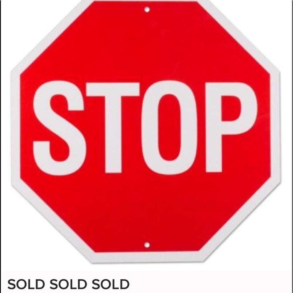 SOLD SOLD SOLD